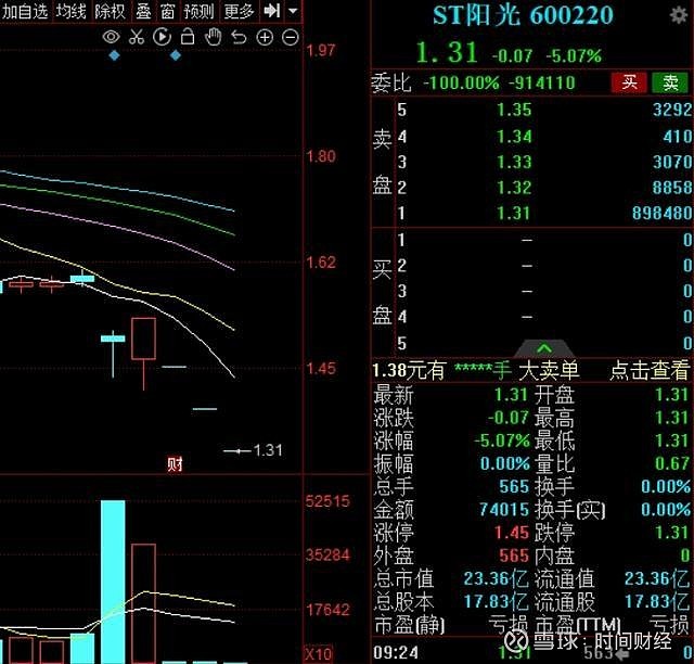 ST长康董秘回复：公司因存在控股股东资金占用、违规担保和内部控制审计报告被出具否定意见